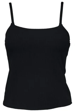 Plus Size|Underwire<Sunsets Pacifica Black Coralie Tankini Top