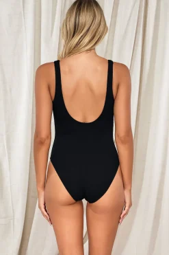 Classic<Sunsets Pacifica Black Fiona One Piece