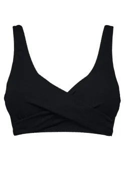Plus Size|Wire-Free<Sunsets Pacifica Black Mirabella Top