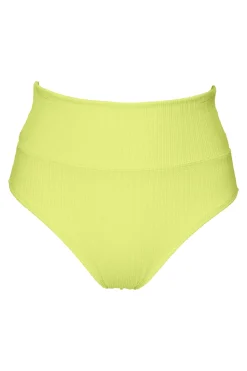 Plus Size|High-Waist<Sunsets Pacifica Bright Pear Hannah High Waist Bottom