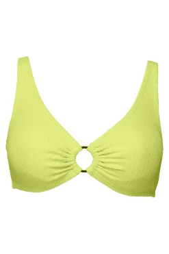 Plus Size|Wire-Free<Sunsets Pacifica Bright Pear Oceana Top
