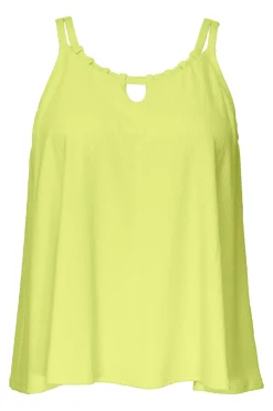Plus Size|Wire-Free<Sunsets Pacifica Bright Pear Sadie Tankini Top