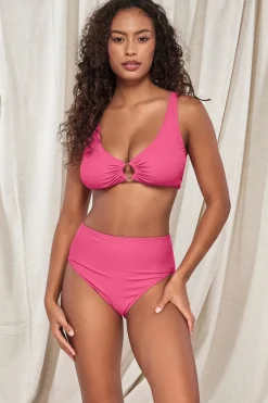 High-Waist|Bikini Bottoms<Sunsets Pacifica Dragon Fruit Astrid High Waist Bottom