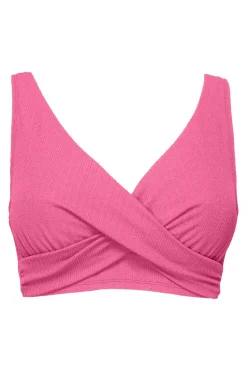Plus Size|Wire-Free<Sunsets Pacifica Dragon Fruit Mirabella Top