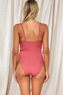 Classic<Sunsets Pacifica Hibiscus Tea Ariel One Piece
