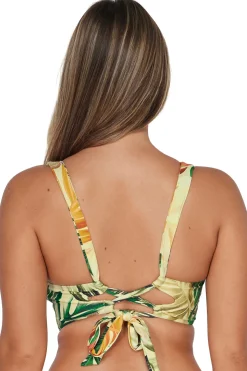 Plus Size|Underwire<Sunsets Amber Oasis Elsie Top
