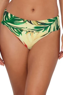 Plus Size|High-Waist<Sunsets Amber Oasis Hannah High Waist Bottom