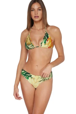 Wire-Free|Bikini Tops<Sunsets Amber Oasis Laney Triangle Top