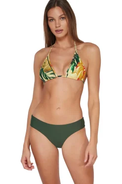 Wire-Free|Bikini Tops<Sunsets Amber Oasis Laney Triangle Top