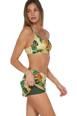 Plus Size<Sunsets Amber Oasis Sporty Swim Skirt Bottom