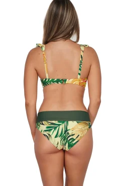 Plus Size|Wire-Free<Sunsets Amber Oasis Willa Wireless Top