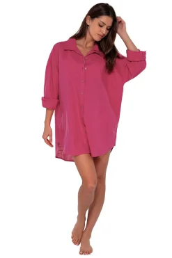 Cover-Ups<Sunsets Begonia Delilah Shirt