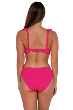 Plus Size|Wire-Free<Sunsets Begonia Sandbar Rib Willa Wireless Top