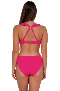 Plus Size|Wire-Free<Sunsets Begonia Sandbar Rib Willa Wireless Top