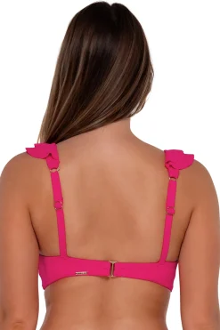Plus Size|Wire-Free<Sunsets Begonia Sandbar Rib Willa Wireless Top