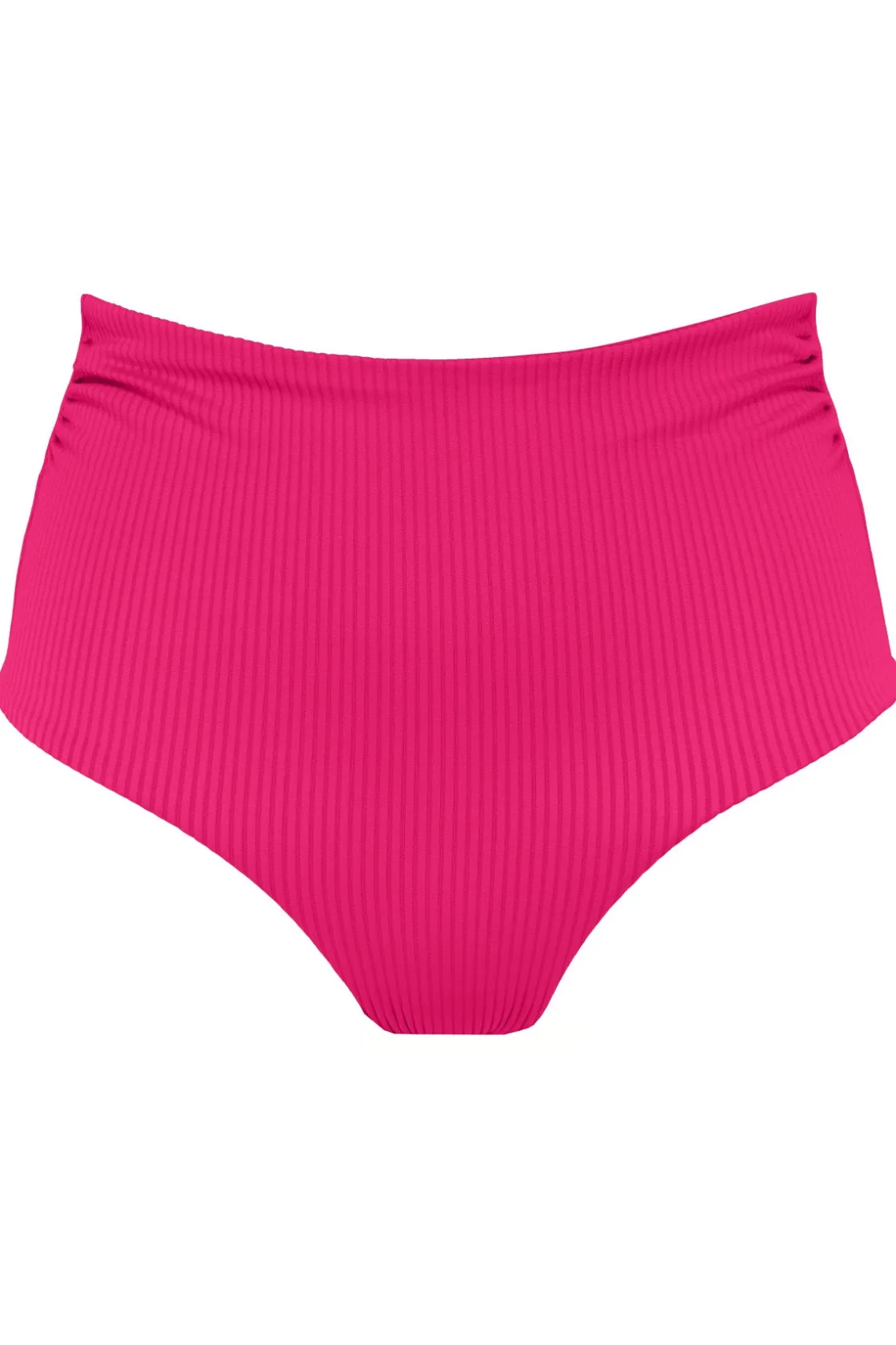 Plus Size|High-Waist<Sunsets Begonia Sandbar Rib Capri High Waist Bottom