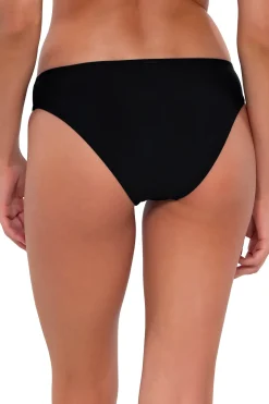 Low-Rise|Bikini Bottoms<Sunsets Black Collins Hipster Bottom