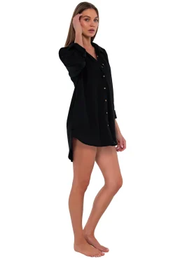 Cover-Ups<Sunsets Black Delilah Shirt