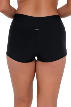 Plus Size|Swim Shorts<Sunsets Black Kinsley Swim Short
