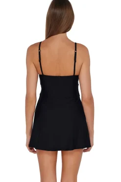 Swim Dress<Sunsets Black Naomi Swim Dress One Piece