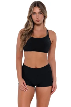 Plus Size|Bra-Sized<Sunsets Black Taylor Bralette Top