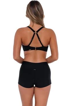 Plus Size|Bra-Sized<Sunsets Black Taylor Bralette Top