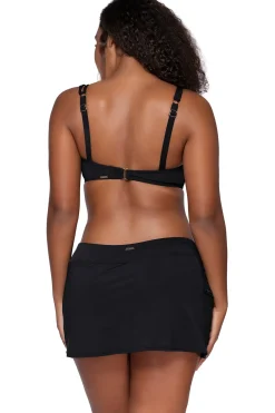 Plus Size|Bra-Sized<Sunsets Black Taylor Bralette Top