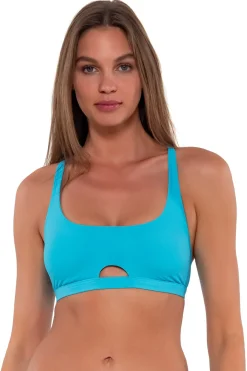 Bikini Tops<Sunsets Blue Bliss Brandi Bralette Top