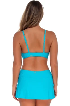 Swim Skirts<Sunsets Blue Bliss Sporty Swim Skirt