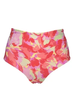 Plus Size|High-Waist<Sunsets Butterfly Beach Capri High Waist Bottom