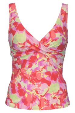 Plus Size|Underwire<Sunsets Butterfly Beach Elsie Tankini Top