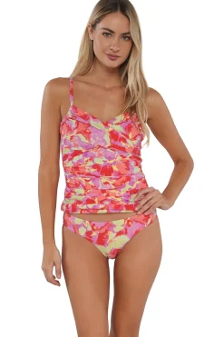 Wire-Free|Tankinis<Sunsets Butterfly Beach Simone Tankini Top