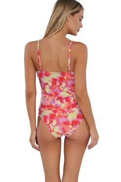 Wire-Free|Tankinis<Sunsets Butterfly Beach Simone Tankini Top