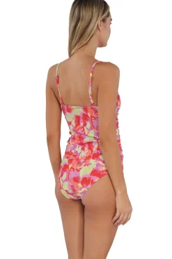 Wire-Free|Tankinis<Sunsets Butterfly Beach Simone Tankini Top