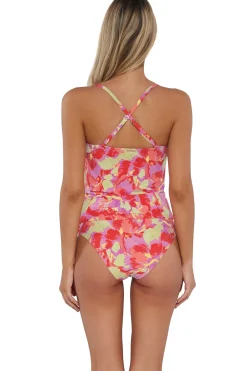 Wire-Free|Tankinis<Sunsets Butterfly Beach Simone Tankini Top