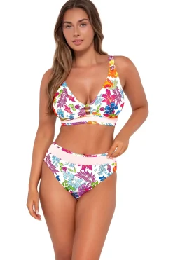 Plus Size|Underwire<Sunsets Camilla Flora Danica Top