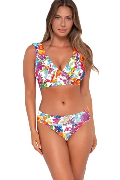 Plus Size|High-Waist<Sunsets Camilla Flora Hannah High Waist Bottom