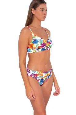 Wire-Free<Sunsets Camilla Flora Lyla Bralette Top
