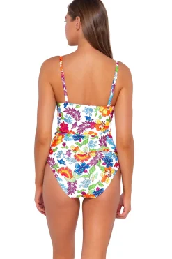 Wire-Free|Tankinis<Sunsets Camilla Flora Simone Tankini Top