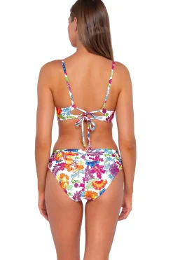 Plus Size|Bikini Bottoms<Sunsets Camilla Flora Unforgettable Bottom