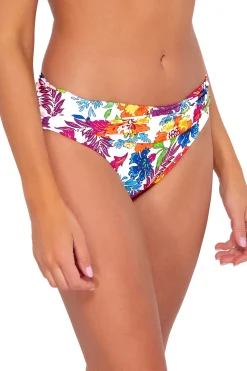 Plus Size|Bikini Bottoms<Sunsets Camilla Flora Unforgettable Bottom