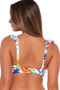 Plus Size|Wire-Free<Sunsets Camilla Flora Willa Wireless Top
