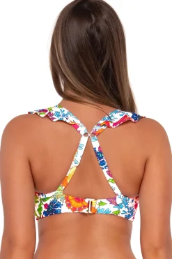 Plus Size|Wire-Free<Sunsets Camilla Flora Willa Wireless Top
