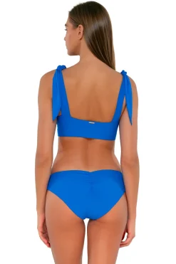 Bikini Tops<Sunsets Electric Blue Lily Top