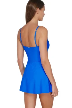 Swim Dress<Sunsets Electric Blue Naomi Swim Dress One Piece