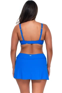 Swim Skirts<Sunsets Electric Blue Sporty Swim Skirt