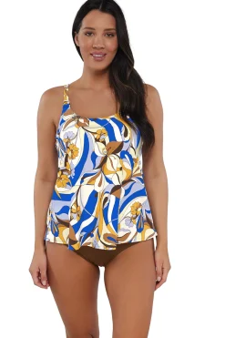 Tankinis<Sunsets Escape Bali Bungalow Jenna Tankini Top