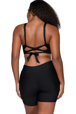 Swim Shorts<Sunsets Escape Black Bayside Bike Short