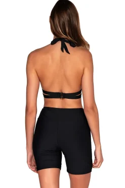 Swim Shorts<Sunsets Escape Black Bayside Bike Short