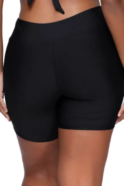 Swim Shorts<Sunsets Escape Black Bayside Bike Short
